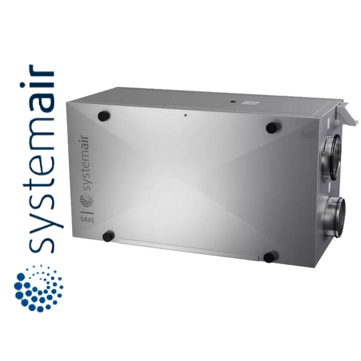 SYSTEMAIR VSR500 ze sterownikiem Touch HMI z podstawowym montażem